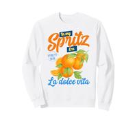 in My Spritz Era. Italia Vintage Aperitivo Cocktail Sweatshirt