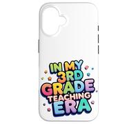 In my third grade teaching era reading math fun teacher Coque pour iPhone 16