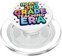 In my third grade teaching era reading math fun teacher PopSockets PopGrip pour MagSafe