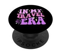 in My Travel Era Vacation Trip Summer Hiking Camping Squad PopSockets PopGrip Adhésif