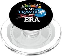 In My Travel Era Voyage Voyage Voyage Avion Vacances d'été PopSockets PopGrip pour MagSafe