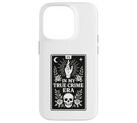 in My True Crime Era Tarot Card Design True Crime Fan Coque pour iPhone 14 Pro