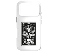 in My True Crime Era Tarot Card Design True Crime Fan Coque pour iPhone 17 Pro
