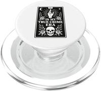 in My True Crime Era Tarot Card Design True Crime Fan PopSockets PopGrip pour MagSafe