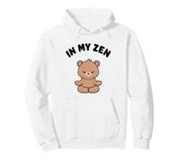 in My Zen Ours Mignon et Mignon pour Le Yoga Sweat à Capuche