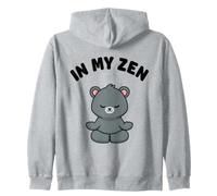 in My Zen Ours Mignon et Mignon pour Le Yoga Sweat à Capuche