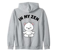 in My Zen Ours Mignon et Mignon pour Le Yoga Sweat à Capuche