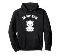 in My Zen Ours Mignon et Mignon pour Le Yoga Sweat à Capuche