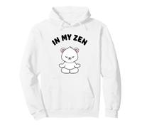 in My Zen Ours Mignon et Mignon pour Le Yoga Sweat à Capuche