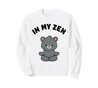 in My Zen Ours Mignon et Mignon pour Le Yoga Sweatshirt
