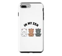 in My Zen Ours Mignon Mignon Ours de Yoga Kawaii sans Stress Coque pour iPhone 7 Plus/8 Plus