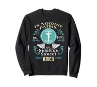 in nomine patris et filii Tradtional Messe Latine catholique Sweatshirt