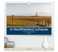 In Nordfriesland zuhause (hochwertiger Premium Wandkalender 2026 DIN A2 quer), Kunstdruck in Hochglanz: Eindrücke von der schönen Halbinsel Eiderstedt und umliegenden Orten in Nordfriesland