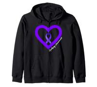 in November We Wear Purple Epilepsy Awareness Month 2026 Sweat à Capuche