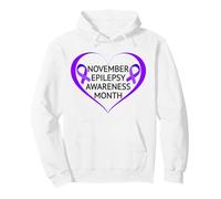 in November We Wear Purple Epilepsy Awareness Month 2026 Sweat à Capuche