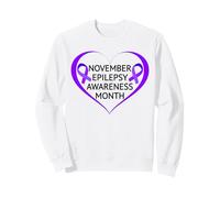 in November We Wear Purple Epilepsy Awareness Month 2026 Sweatshirt