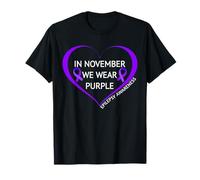 in November We Wear Purple Epilepsy Awareness Month 2026 T-Shirt