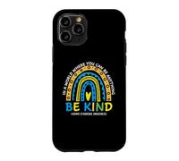 in October We Wear Blue Yellow Down Syndrome Awareness Coque pour iPhone 11 Pro