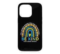 in October We Wear Blue Yellow Down Syndrome Awareness Coque pour iPhone 13 Pro