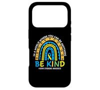 in October We Wear Blue Yellow Kind Down Syndrome Awareness Coque pour iPhone 17 Pro