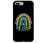 in October We Wear Blue Yellow Kind Down Syndrome Awareness Coque pour iPhone 7 Plus/8 Plus