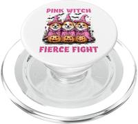 in October We Wear Pink Pembroke Welsh Corgi Breast Cancer PopSockets PopGrip pour MagSafe