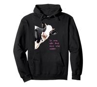 in One Ear Out of The Udder Pun Style Cartoon Vache Sweat à Capuche