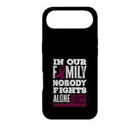 in Our Family Nobody Fights Alone Sensibilisation au myélome Multiple Coque pour iPhone Air