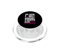in Our Family Nobody Fights Alone Sensibilisation au myélome Multiple PopSockets PopGrip pour MagSafe