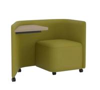 In Out Office BU2266 Panel Lounge chaise avec bureau Andreu World - BU2266