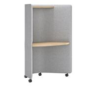 In Out Office ME2259 Table de bureau avec cloisons absorbant le son Andreu World - ANDREU WORLD ME2259