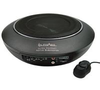 In Phase Audio in Phase Car Audio USW10 300W 10' - Système de subwoofer Actif Compact Ultra Mince à Installer sous Un siège, Aluminium moulé sous Pression