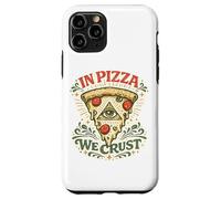 in Pizza We Crust Design psychédélique coloré Coque pour iPhone 11 Pro