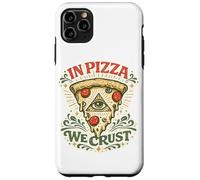 in Pizza We Crust Design psychédélique coloré Coque pour iPhone 11 Pro Max