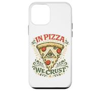 in Pizza We Crust Design psychédélique coloré Coque pour iPhone 12 Mini