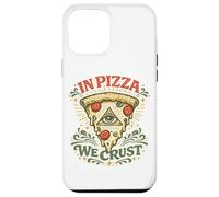 in Pizza We Crust Design psychédélique coloré Coque pour iPhone 12 Pro Max
