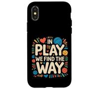 in Play We Find The Way Physical Education Teacher - Coque pour iPhone X/XS