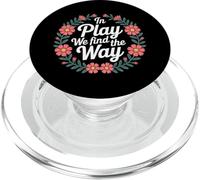 in Play We Find The Way Professeur d'éducation Physique - PopSockets PopGrip pour MagSafe