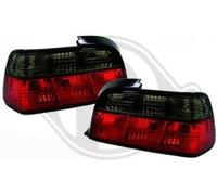 in.pro. 1213896 Lot de 2 Feux Arrière, Rouge Noir