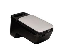 In.pro 63282LG 2014 en cuir véritable, accoudoirs de rechange-gris - production interrompue