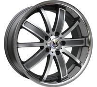 in. pro. De la série FS-120pm 5130045716 de 5 D & W Jante Sao Paulo Platine machined 9 x 20 5/130 et45 Porsche Cayenne (92 A/92 Ah), 155-368 kW, Bj. 2010 -