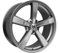 in. pro. FS de 118hi-5108045720 DW84-2 D & W Jante le mans silberinox 8 x 18 5/108 et45 Volvo S60 (R), 85-191 kW, Bj. 2004 -