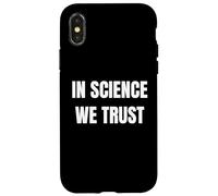 in Science We Trust Equality Pride Trans Rights Graphic Tee Coque pour iPhone X/XS