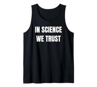 in Science We Trust Equality Pride Trans Rights Graphic Tee Débardeur