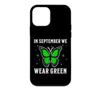 in September We Wear Green Lymphoma Awareness Lymphoma Gifts Coque pour iPhone 12 Mini