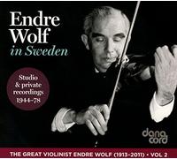 Mozart / Wolf / Webe - Endre Wolf in Sweden 1944-1978 [New CD]