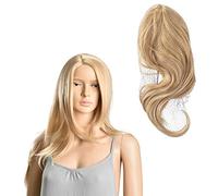in.tec] Perruque Blond Perruque de crinière Art Cheveux pour Femmes Long Lisse 61cm