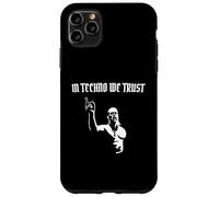 in Techno We Trust Abstrait ravers Viking Raves Coque pour iPhone 11 Pro Max