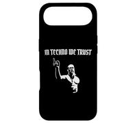 in Techno We Trust Abstrait ravers Viking Raves Coque pour iPhone Air