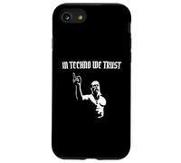 in Techno We Trust Abstrait ravers Viking Raves Coque pour iPhone SE (2020) / 7/8